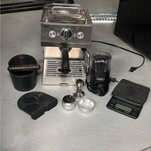 Espresso Machine and Accesories